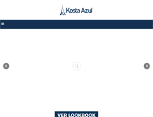 Tablet Screenshot of kostazul.com